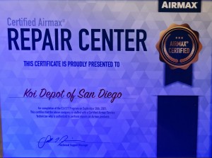 Airmax® Repair Center Service Plans